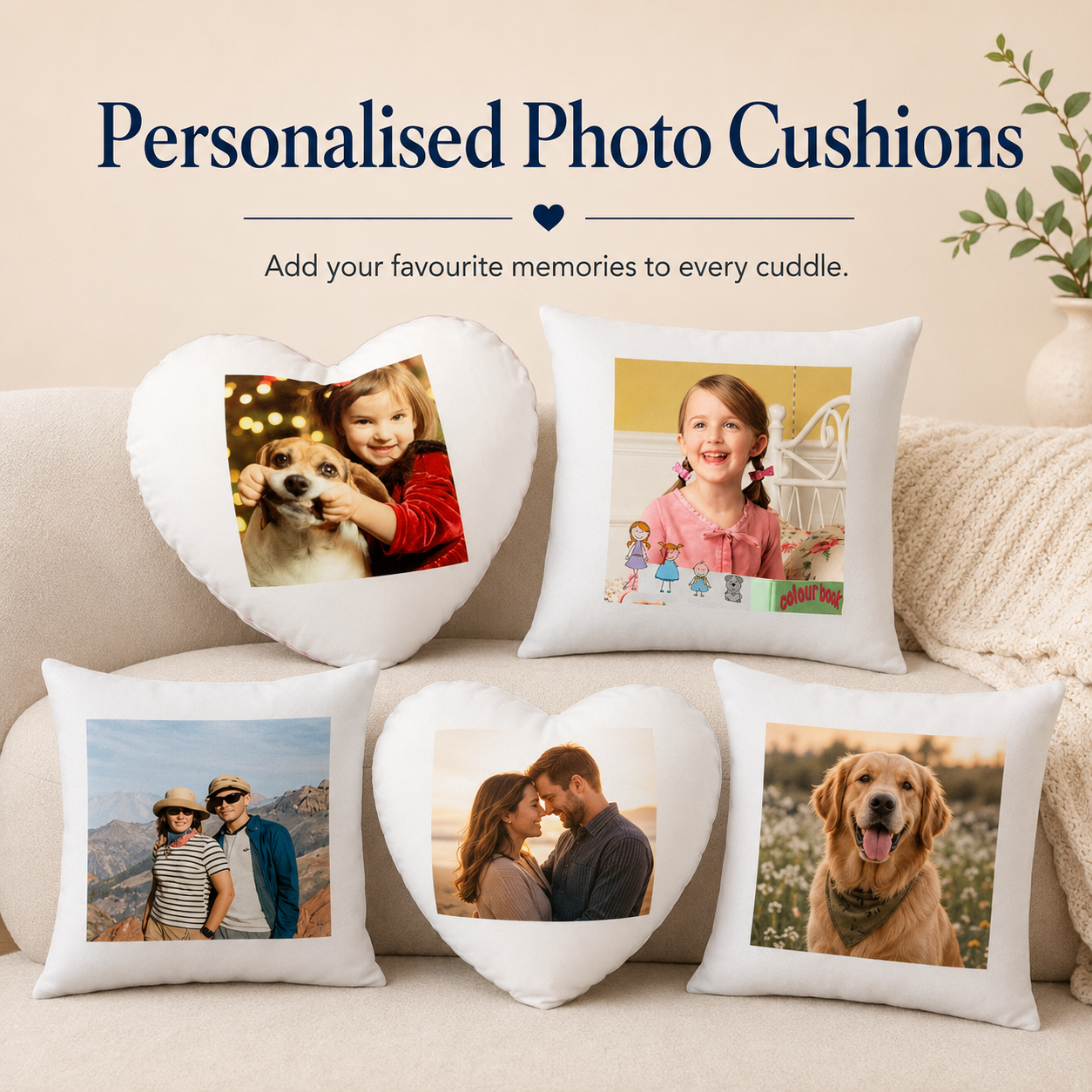 Personalised Photo Cushions